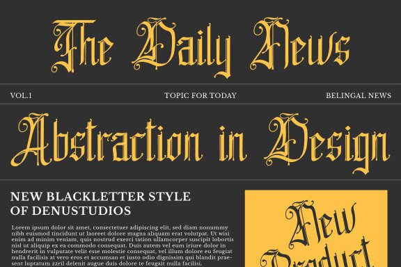 Belingal | Classic Blackletter