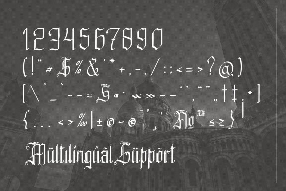 Belingal | Classic Blackletter