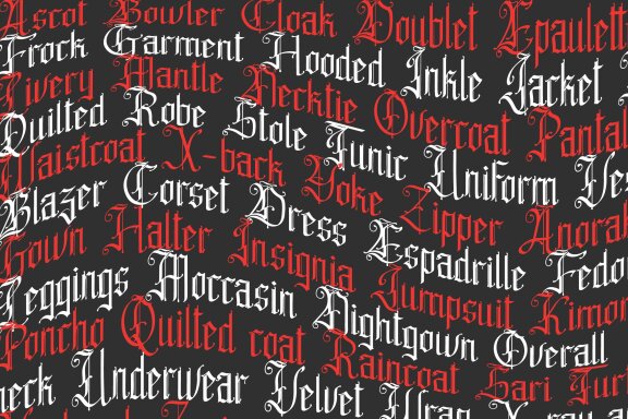 Belingal | Classic Blackletter