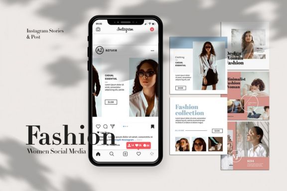 Fashion Instagram Templates 1