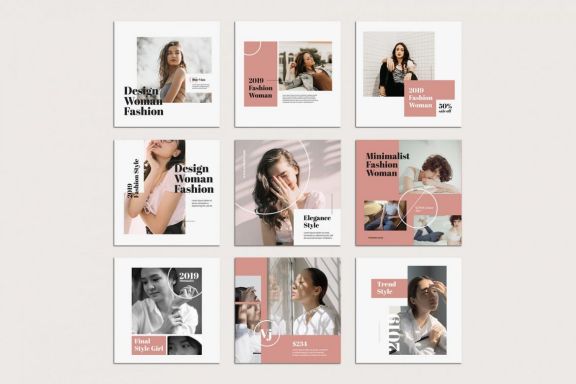 Fashion Instagram Templates 1