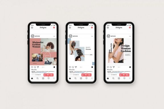Fashion Instagram Templates 1