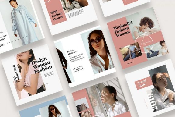 Fashion Instagram Templates 1