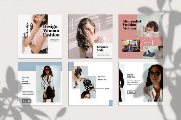 Fashion Instagram Templates 1
