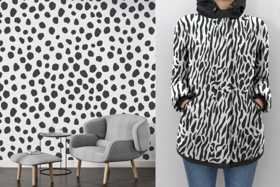 6 Wild Animal Seamless Patterns