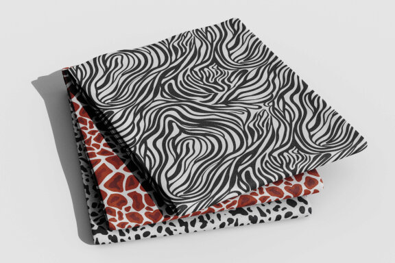 6 Wild Animal Seamless Patterns