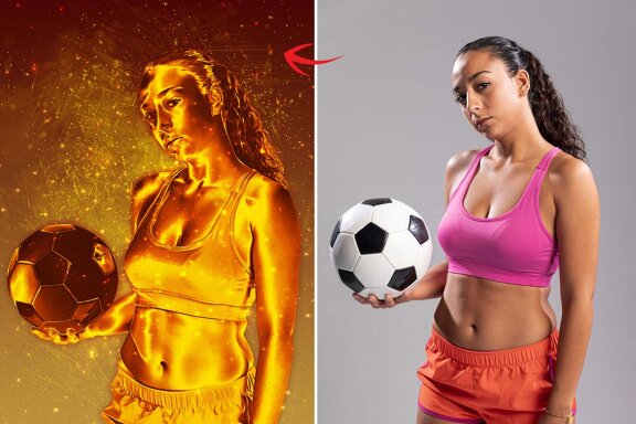 Gold Editable Photo Effect