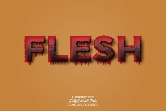 3D Realistic Text Effect Style