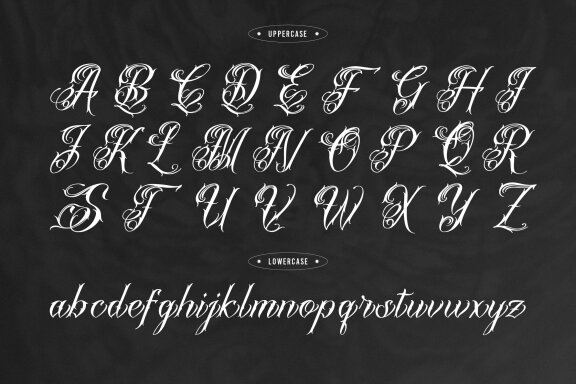 Bionley | Tattoo Script Font
