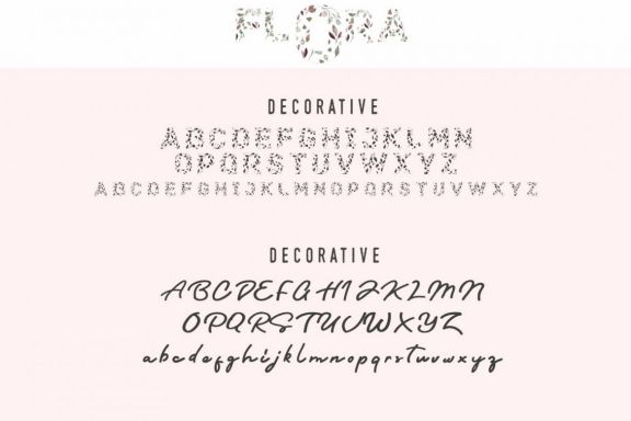 Flora Font Duo