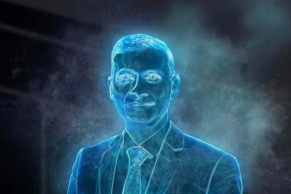 Glowing Ghost Photo Effect