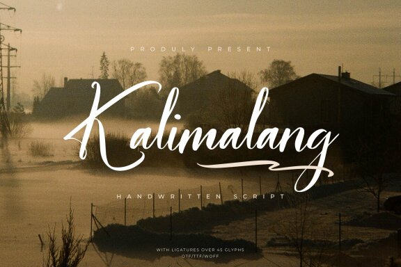 Kalimalang | Handwritten Script
