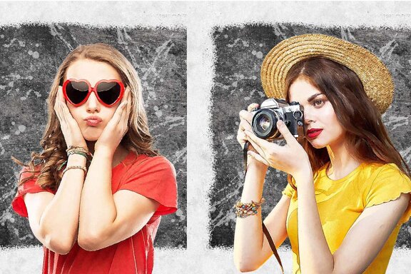 Realistic Vintage Painting Portrait Photo Effect