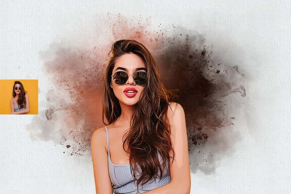 Soft Photo Color Blast Photo Effect