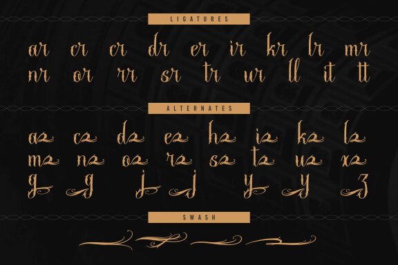 Stejita | Tattoo Script Font