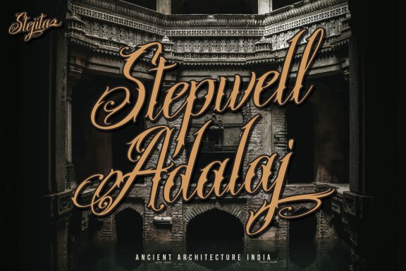 Stejita | Tattoo Script Font