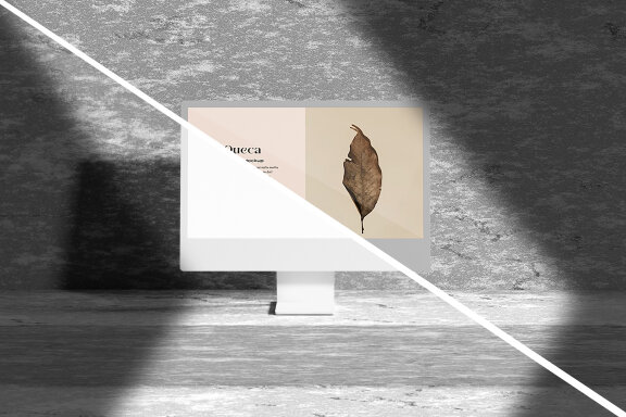 Minimalist Desktop Mockup