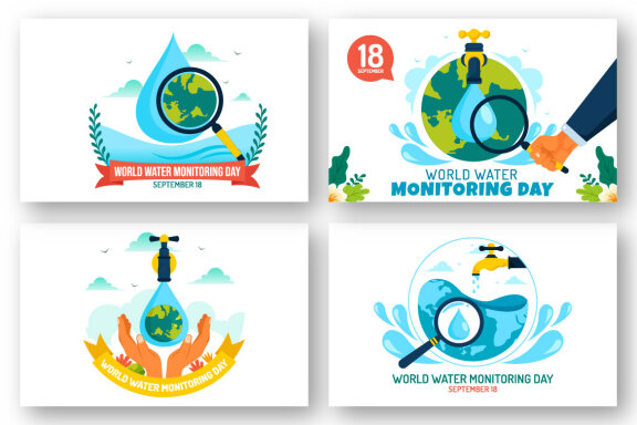 10 World Water Monitoring Day Illustration