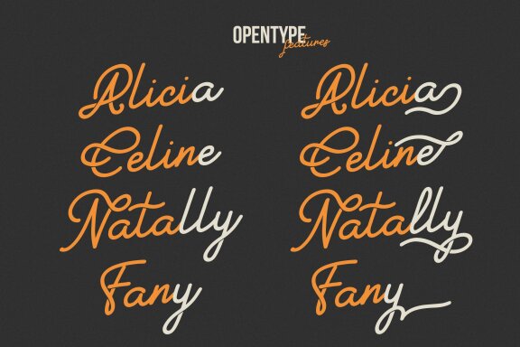 Selylotime | Monoline Script