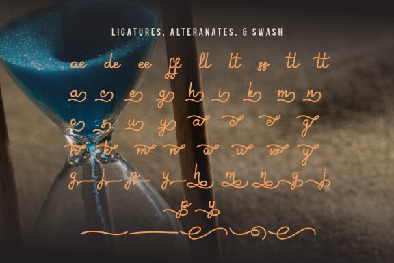Selylotime | Monoline Script