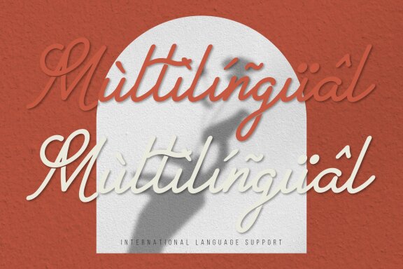Layshy | Monoline Script