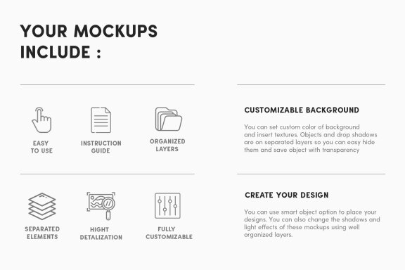 Magazine Mockup Set