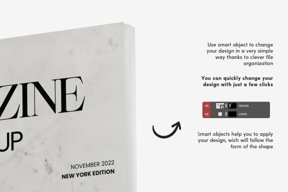 Magazine Mockup Set