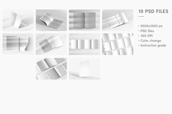 Magazine Mockup Set