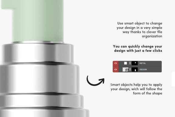 Cosmetic Bottle Mockup Set