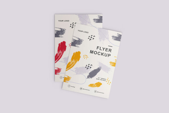 Flyer Mockup Set