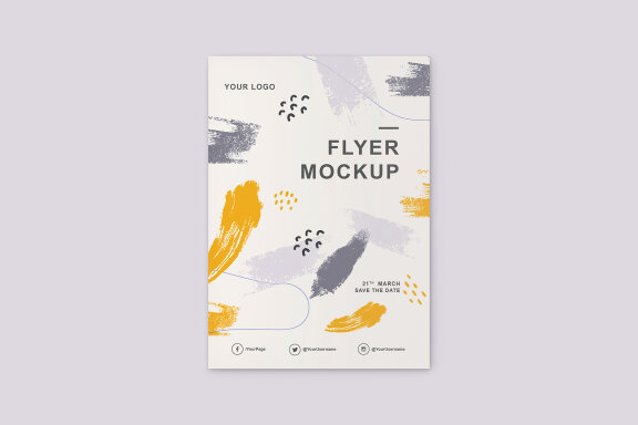 Flyer Mockup Set