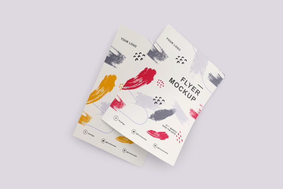 Flyer Mockup Set