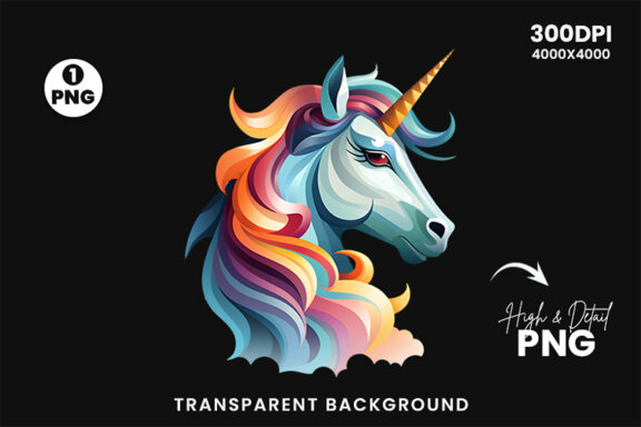 Unicorn clipart PNG, Unicorn Sublimation, Unicorn Sublimation t-shirt Design