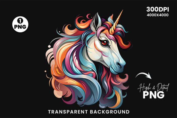 Unicorn clipart PNG, Unicorn Sublimation, Unicorn Sublimation t-shirt Design
