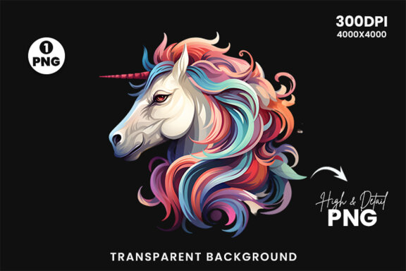 Unicorn clipart PNG, Unicorn Sublimation, Unicorn Sublimation t-shirt Design