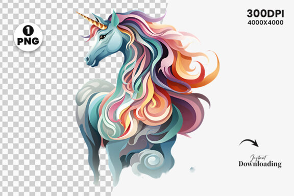 Unicorn clipart PNG, Unicorn Sublimation, Unicorn Sublimation t-shirt Design