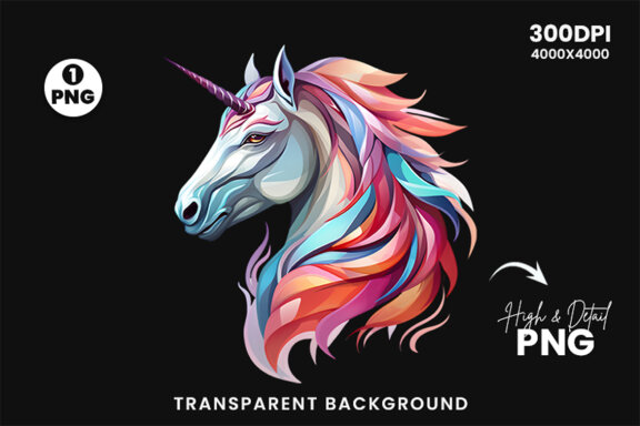 Unicorn clipart PNG, Unicorn Sublimation, Unicorn Sublimation t-shirt Design