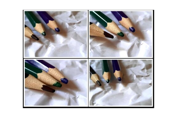 17 Colored pencils photos