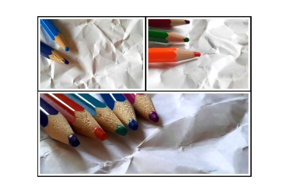 17 Colored pencils photos