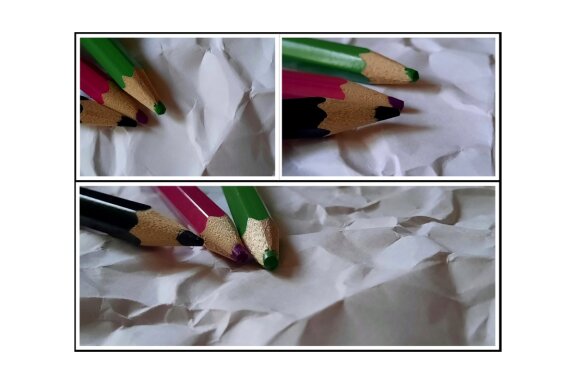 17 Colored pencils photos