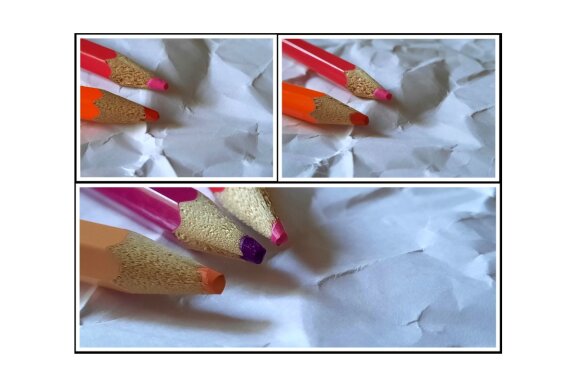 17 Colored pencils photos