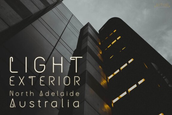 Aktual | Thin Monoline Sans Serif