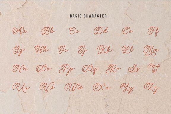 Methamory | Monoline Script Font