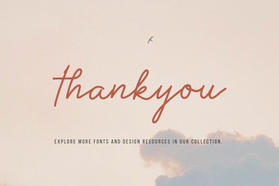 Methamory | Monoline Script Font