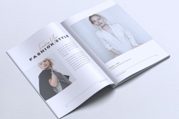 Minimalist Magazine Fashion