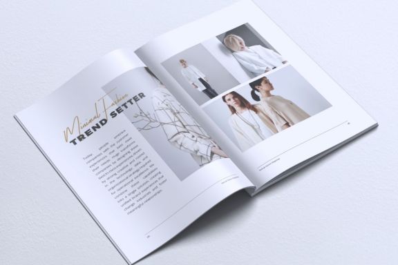 Minimalist Magazine Fashion