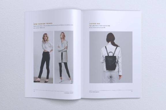 Minimalist Magazine Fashion