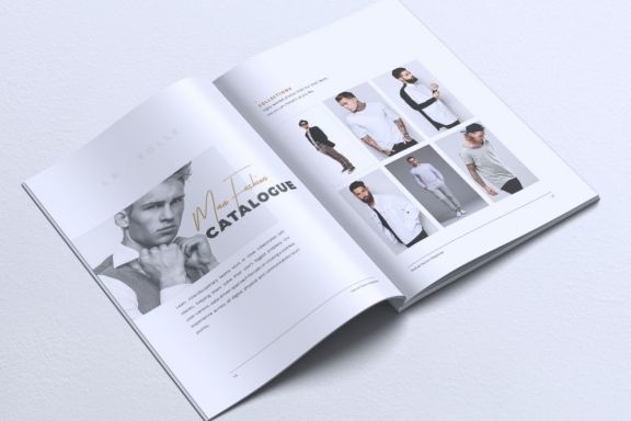 Minimalist Magazine Fashion