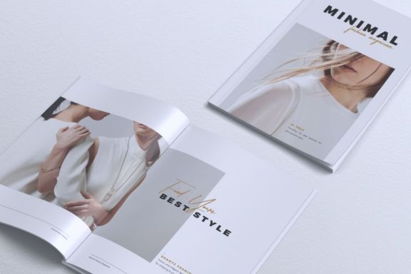 Minimalist Magazine Fashion