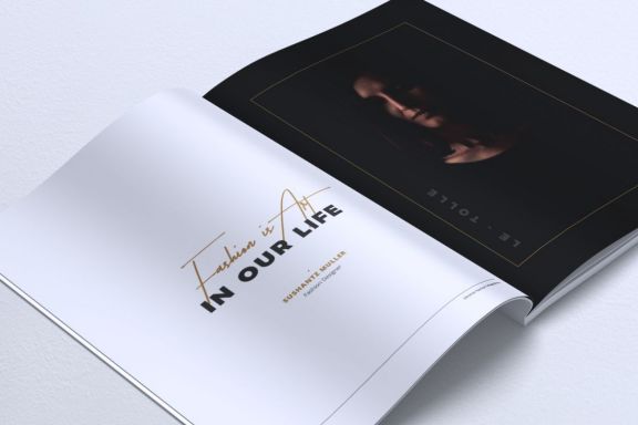 Minimalist Magazine Fashion